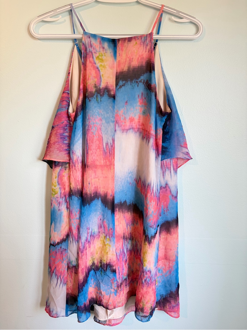 Marciano Reflection Mali Sleeveless Dress - Tie Die Summer Dress - Size XS - Picture 5 of 8